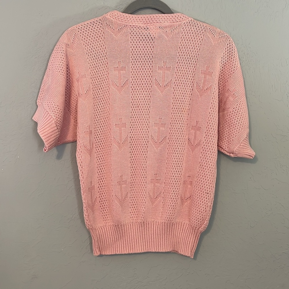 Bay Point Threads Pink Sweater - Picture 4 of 4